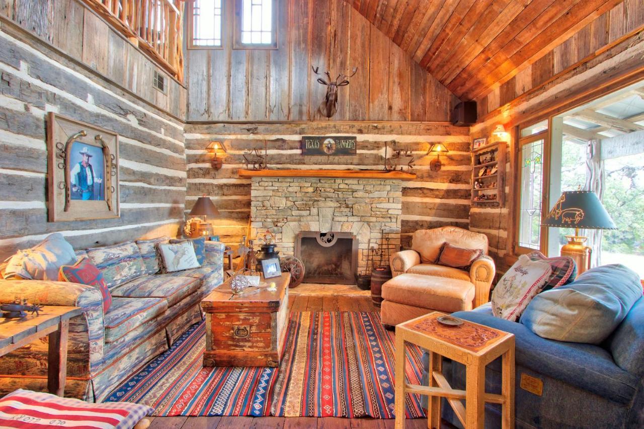 Вилла Log Cabin At Old Glory Ranch Уимберли Экстерьер фото
