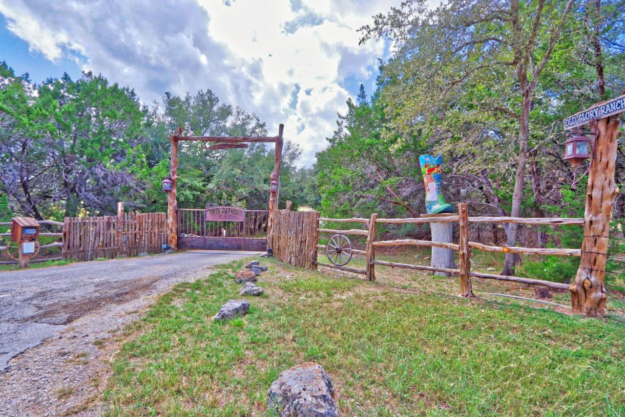 Вилла Log Cabin At Old Glory Ranch Уимберли Экстерьер фото